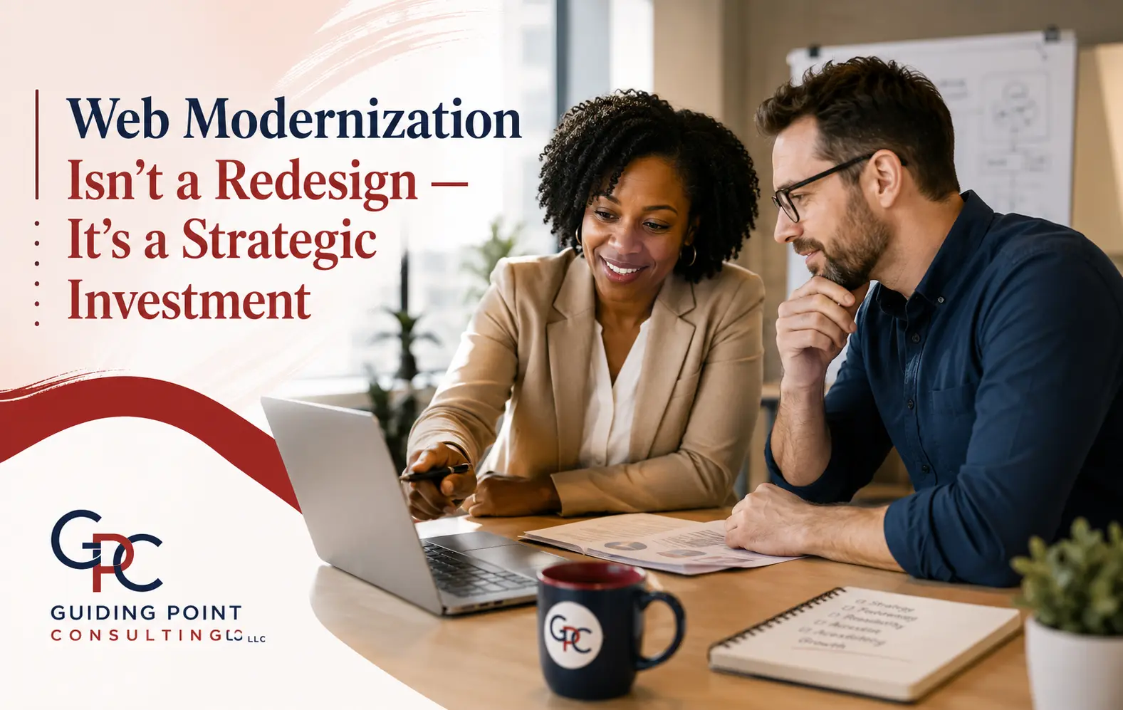 Web modernization strategy for government contractors and nonprofits